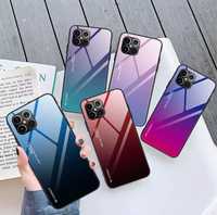 Husa Gradient din sticla iPhone X , XR, XS Max, 11, 11 Pro, 11 Pro Max