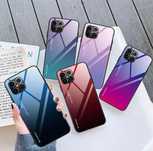 Husa Gradient din sticla iPhone X , XR, XS Max, 11, 11 Pro, 11 Pro Max