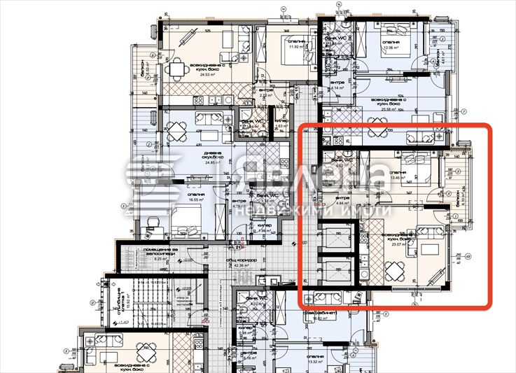 Продава се Двустаен апартамент в Варна, Младост 1 - 73 кв.м за 1424 €/кв.м - Снимка #2
