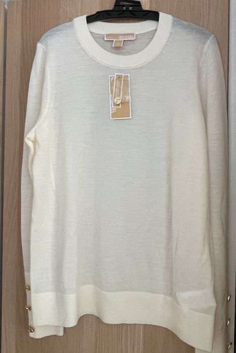 Michael Kors фин пуловер, мерино