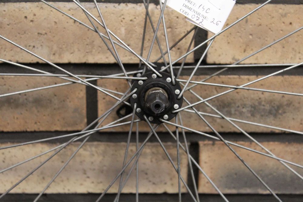Roata fata 26 inch cu anvelopa Schwalbe Black Jack cod:072