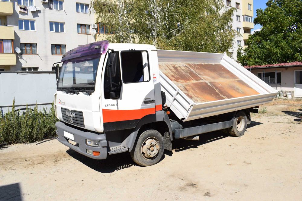 Man 8.150 LE 140C  Тристранен самосвал! Дължина 3. 80м.широчина 2.35м.