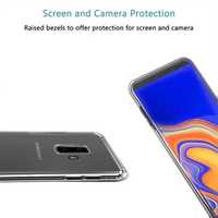 Husa pentru Samsung Galaxy J4 2018, GloMax Perfect Fit, Transparent