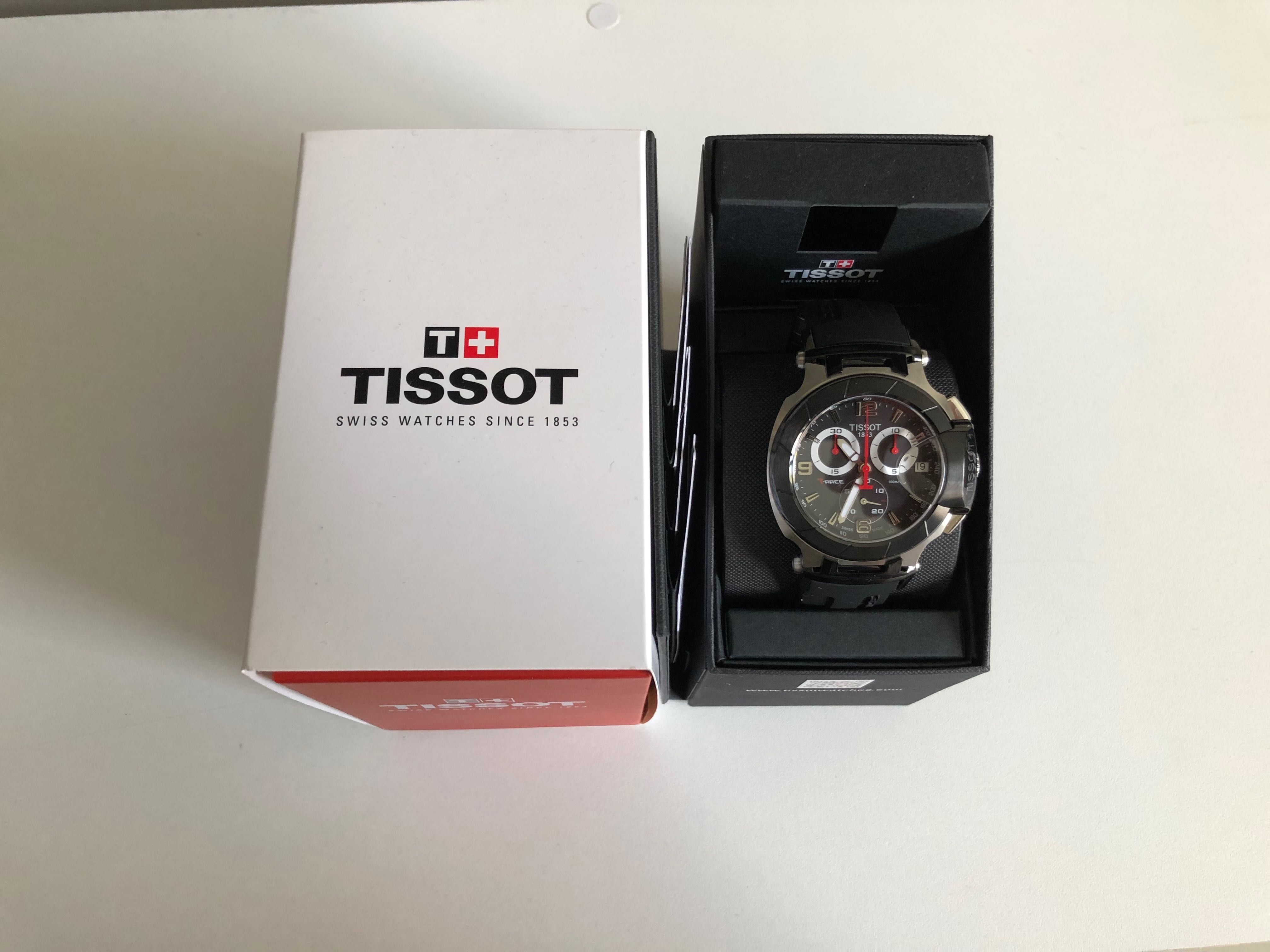 Tissot T-Race Chronograph Silver, Ceas Tissot TRACE