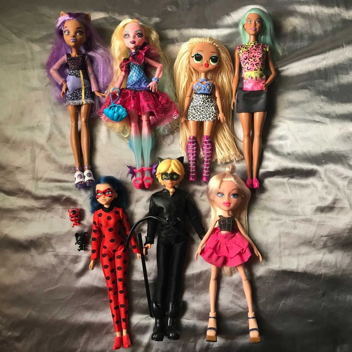 Продаётся большой лот кукол Mattel MGA Zagtoon