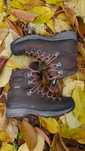 Bocanci trekking impermeabili piele nabook dama 38.5 gore-tex vibram