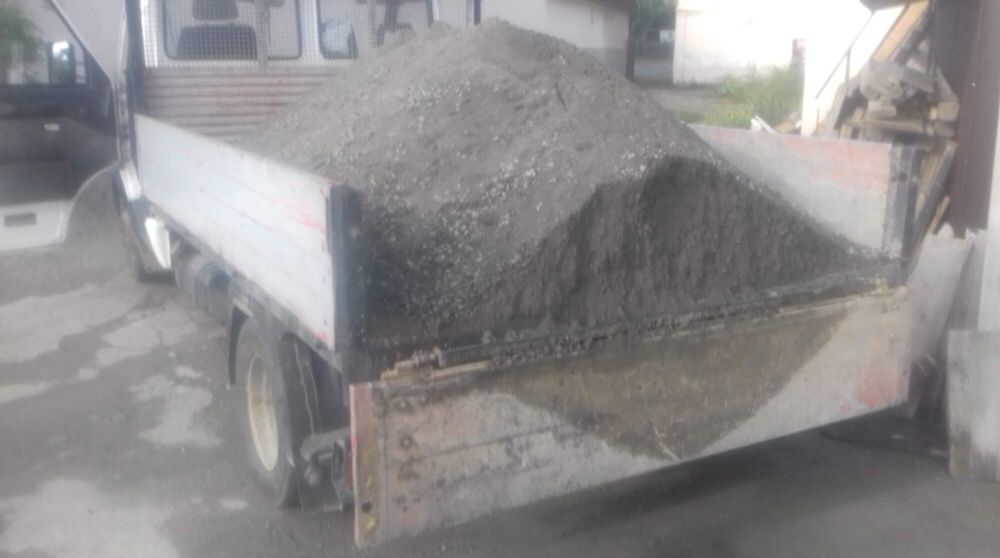 Transport beton,nisip,pietriș,materiale de constructii, pamant vegetal