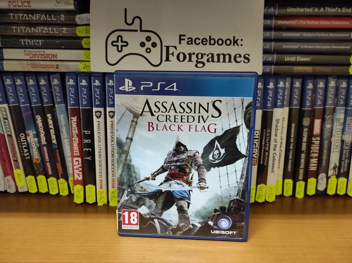 Vindem jocuri PS4 Assassins Creed 4 IV Black Flag PS4