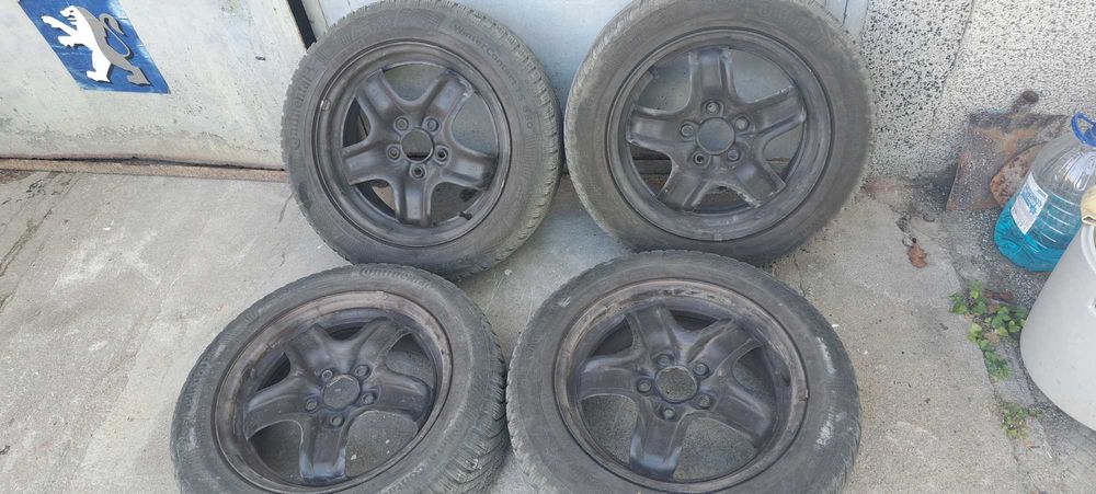 Зимни гуми и Джанти за Меган 4  6,5х16 5 х 114,3