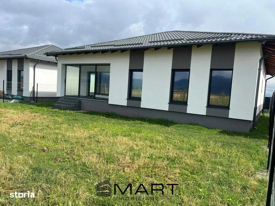 Casa moderna la cheie in Tarlungeni – tot confortul pe un singur niv