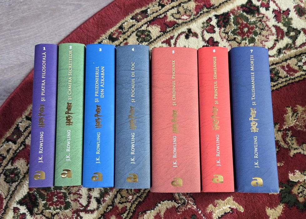 Harry Potter - vol 1-7  Seria completa, noi, impecabile, necitite