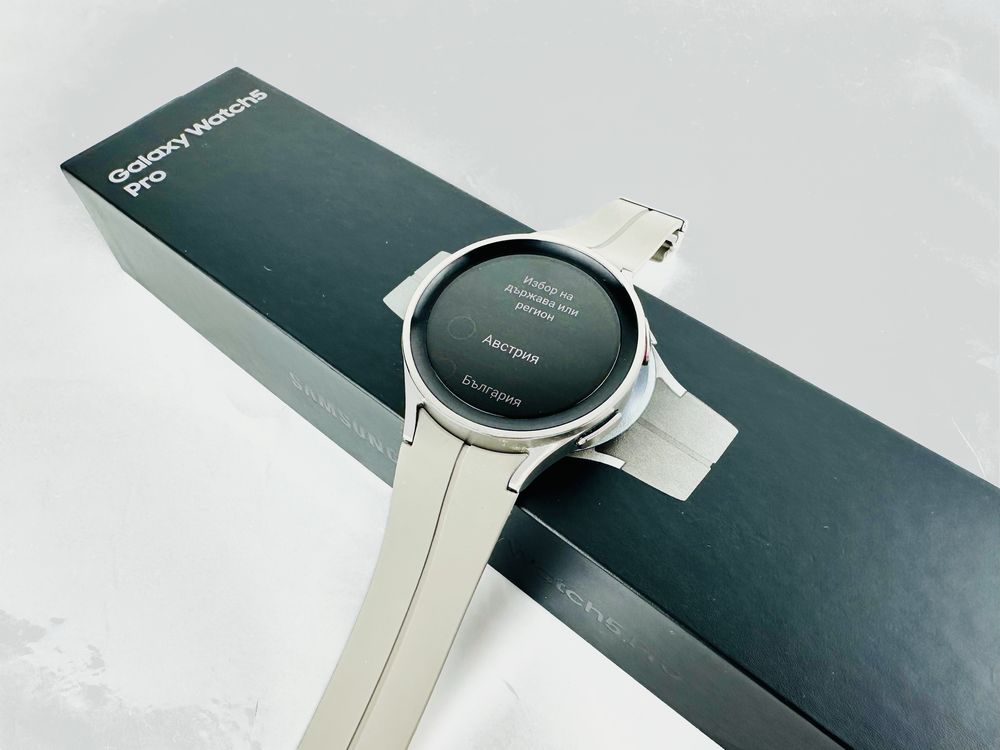 Samsung Galaxy Watch 5 Pro LTE 45mm Перфектен! Гаранция!