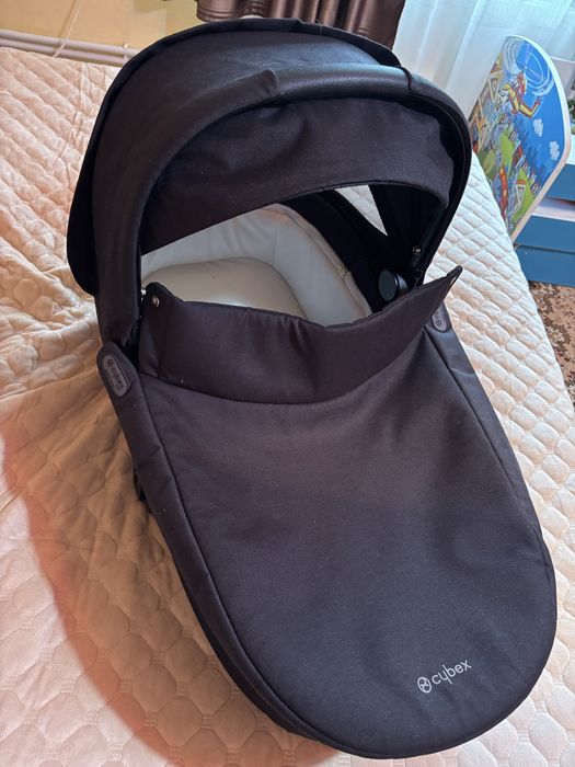 Landou Cybex Gold S Lux Moon Black + adaptori /perfecta stare