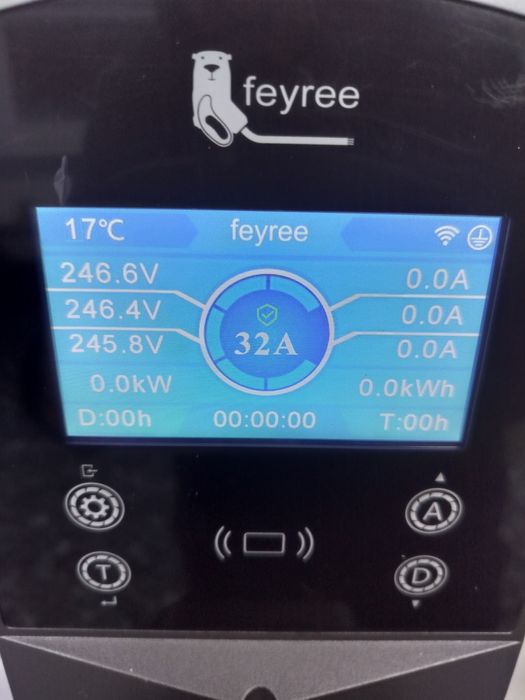 Statie de incarcare mașini electrice de 22 kw, 32A, trifazica