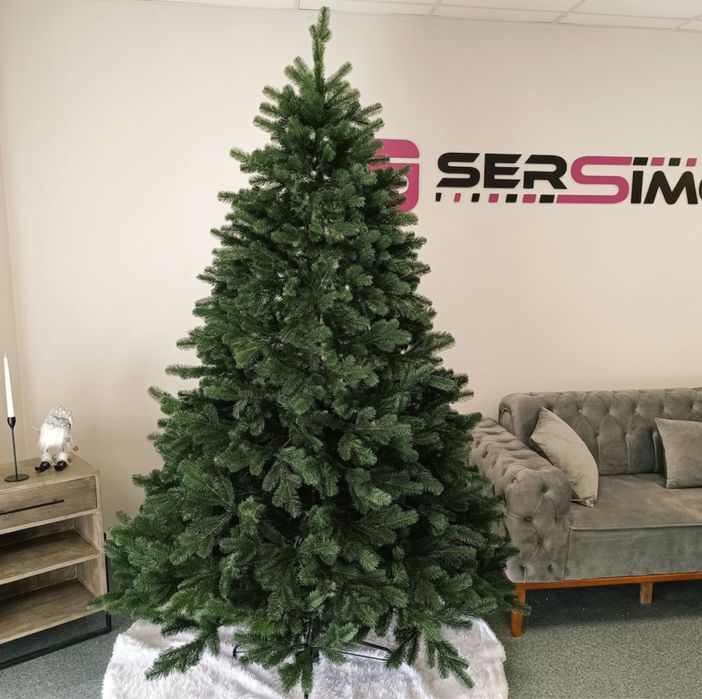 Brad artificial Christmas Deluxe Sersimo, ace 3D, 230cm