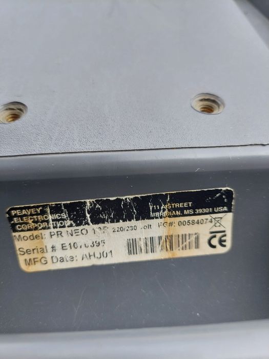 Boxe Active PEAVEY PR 12 ( USA) + MIXER pasiv