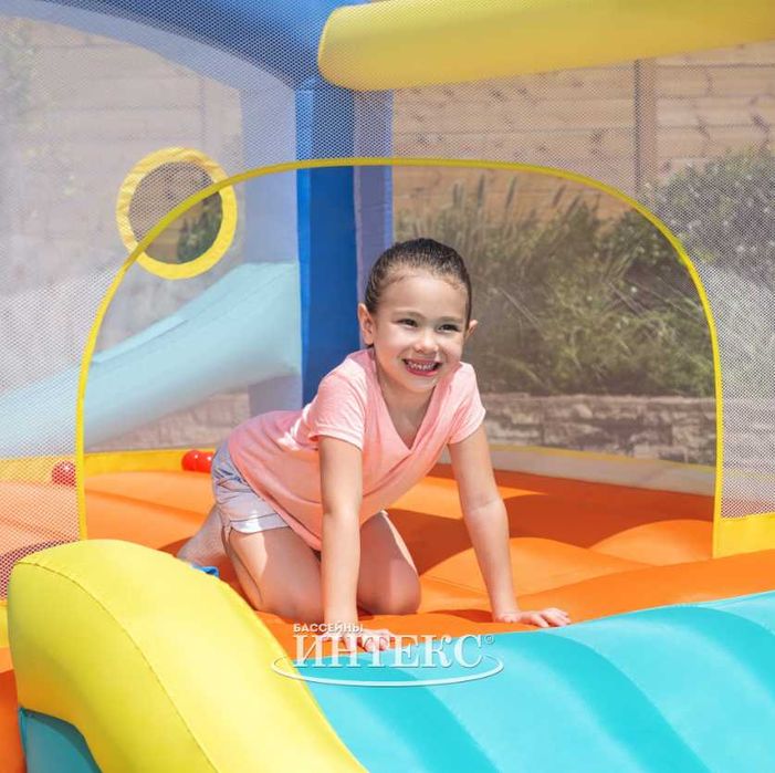 Батут 3,05х2,70х2 метр.Макс-вес-120 кг. Доставка и установка бесплатно