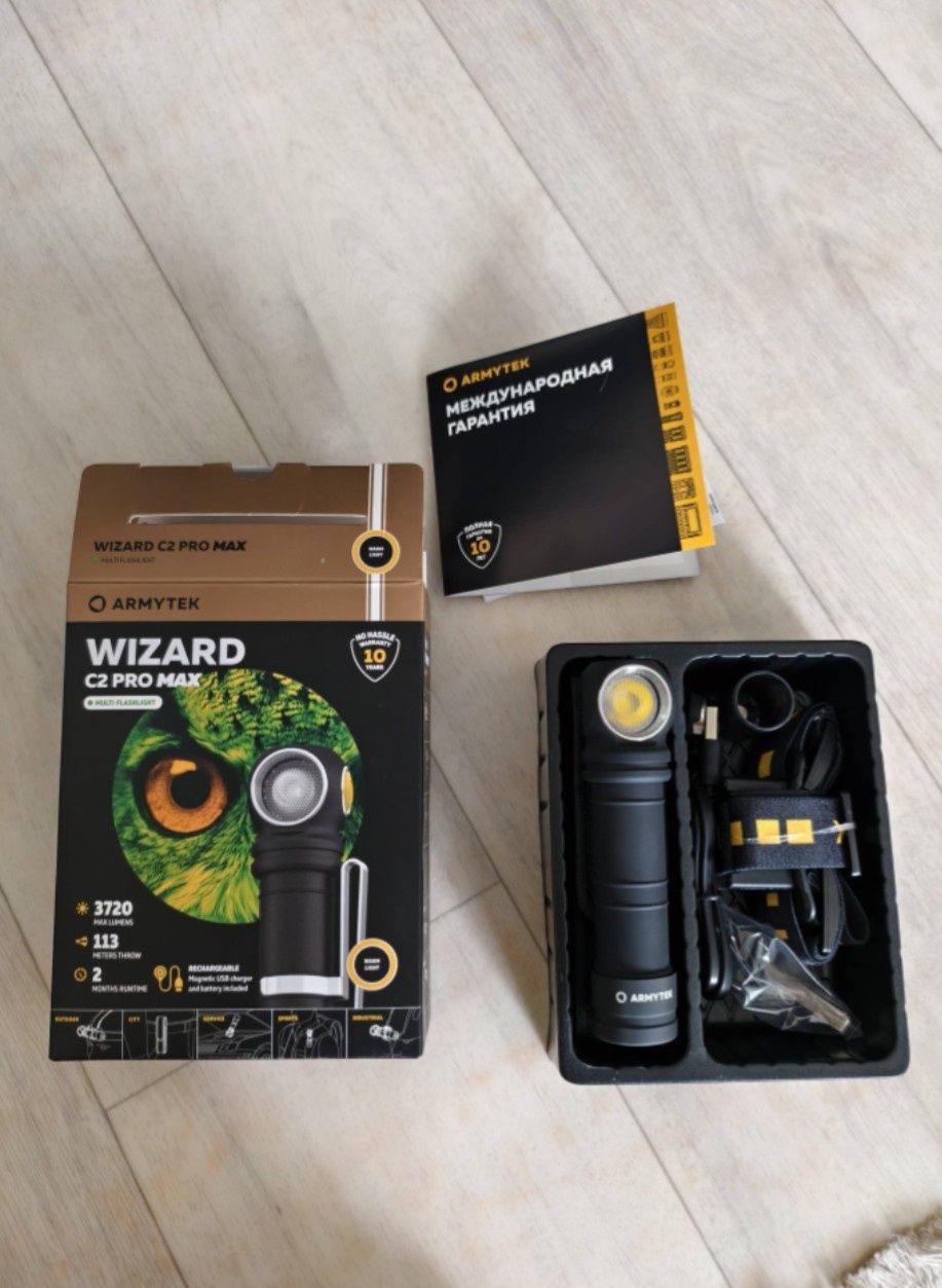Armytek фонарь сост отл