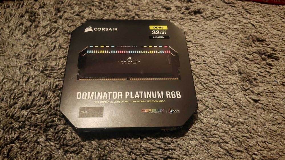 Рам памет Corsair DOMINATOR PLATINUM 32GB (2x16GB) DDR5 6200MHz