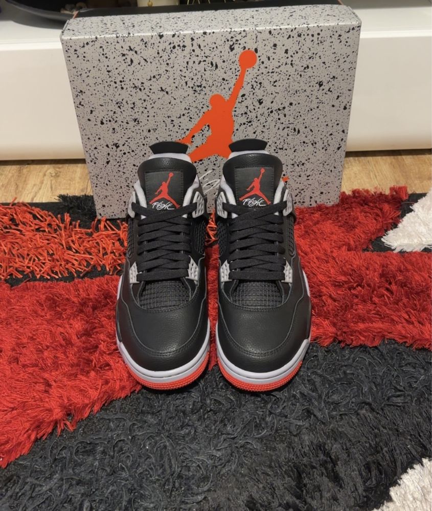 Jordan 4 Bred Reimagined Originali 44