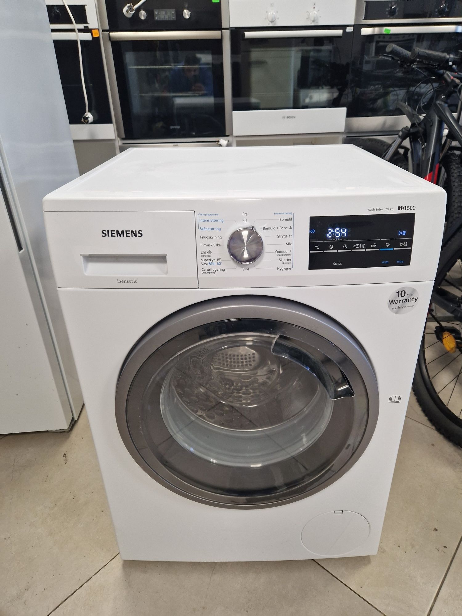 Пералня със сушилня SIEMENS iq 500 7/4кг