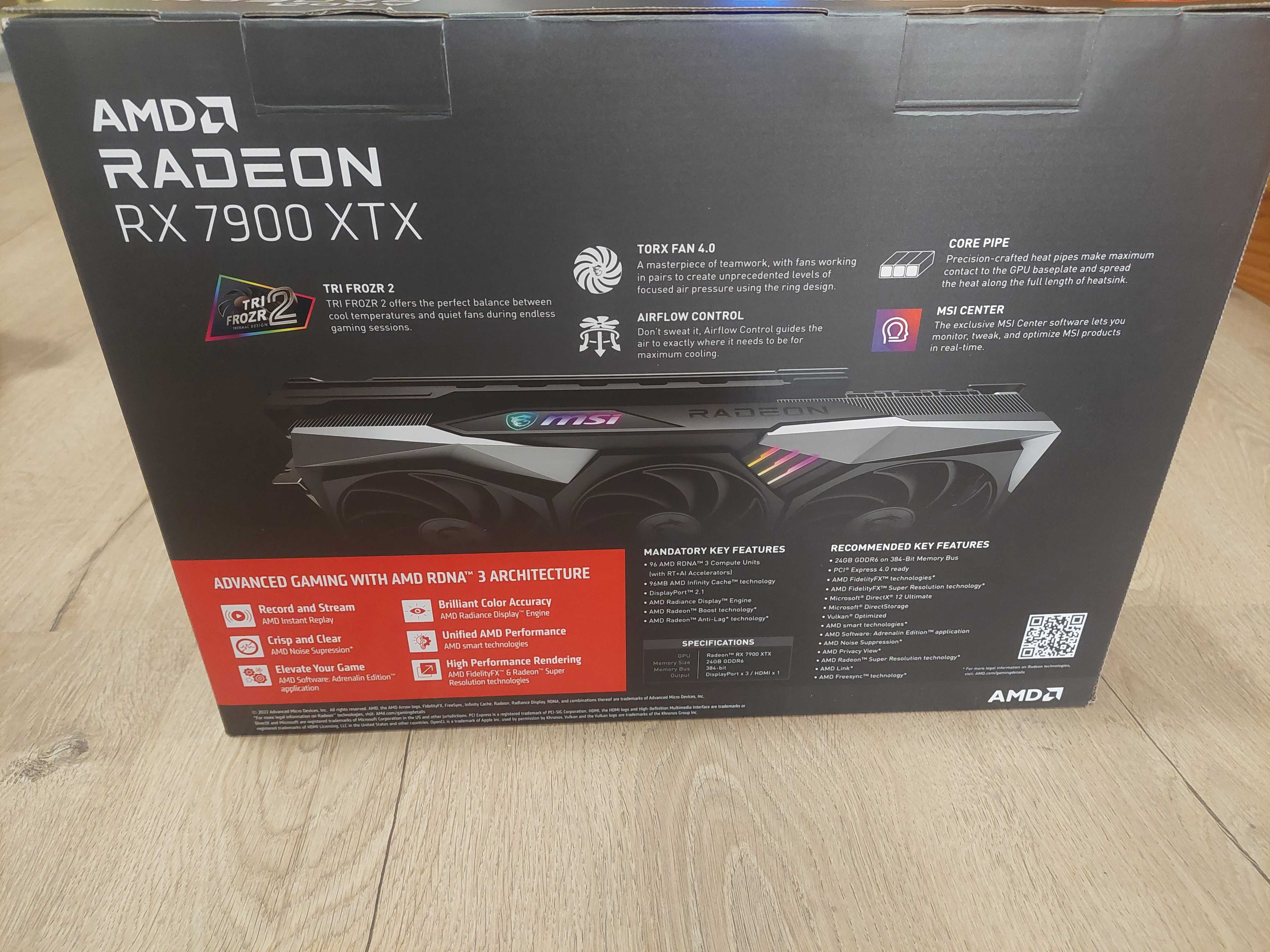 MSI Radeon RX 7900XTX Gaming Trio Classic