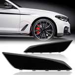 Extensii Ornamente Aripi Laterale BMW Seria 5 G30 G31 38, Negru Lucios