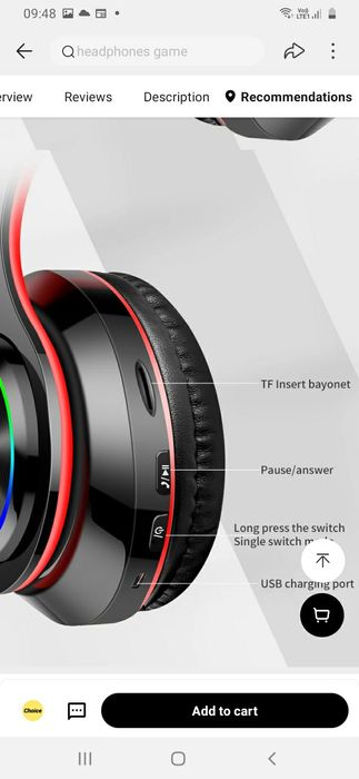 Căști bluetooth noi