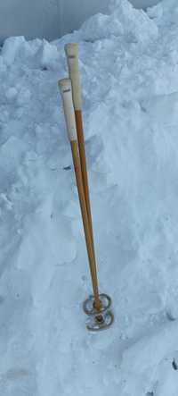 Продам детские лыжные палки текстолит СССР