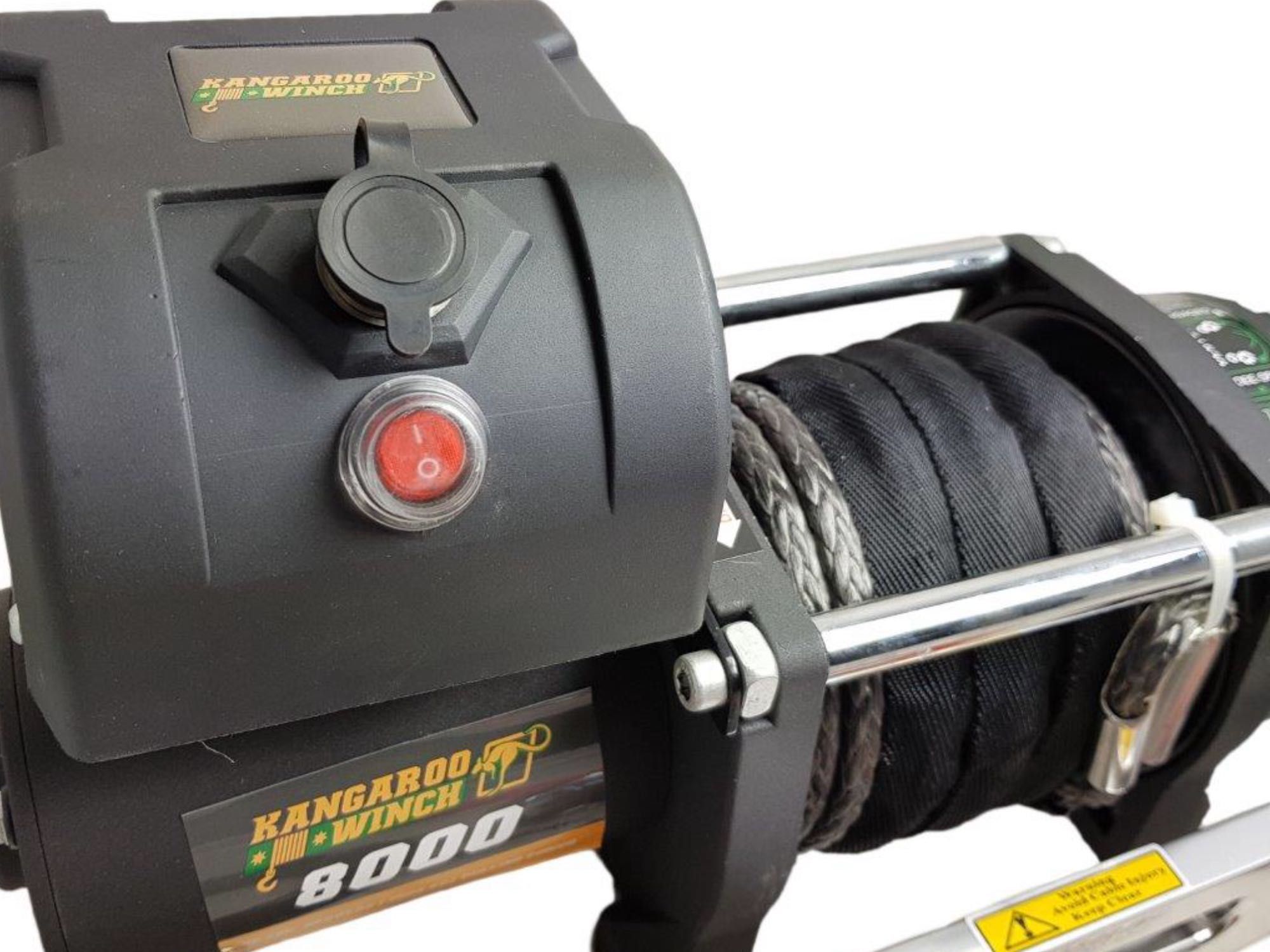 Troliu K8000SR plasma compact 12V KangarooWinch/PowerWinch-Off Road