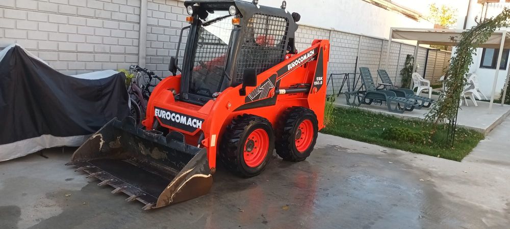 Miniincarcator incarcator frontal bobcat eurocomach cabina închis 600h