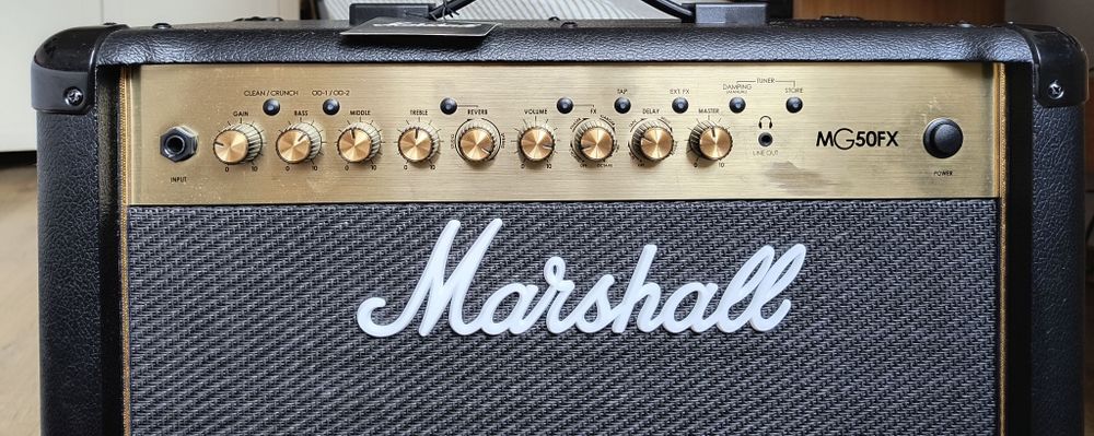 Amplificator chitara electrica Marshall MG50GFX (încă 2 ani garanție)