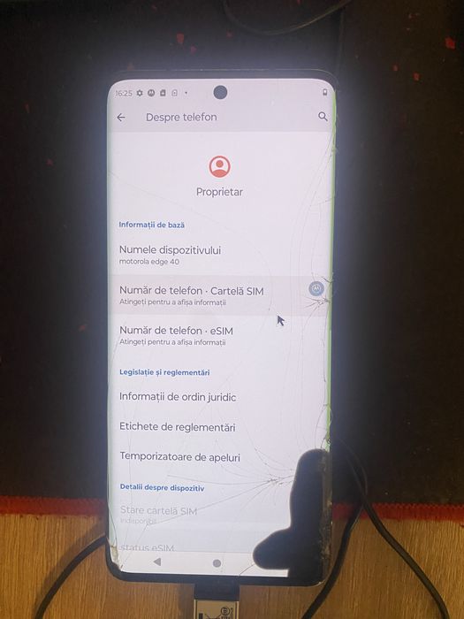 Motorola edge 40 defect