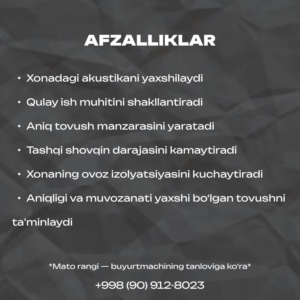Akustik panellar