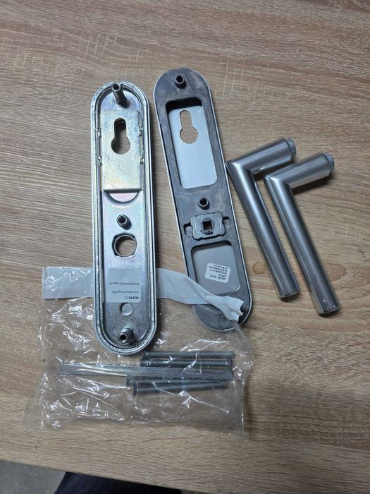 Mânere de ușă Hoppe Amsterdam, zăvor cu pârghie