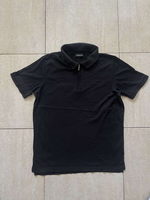Тениска с яка Andrews размер М