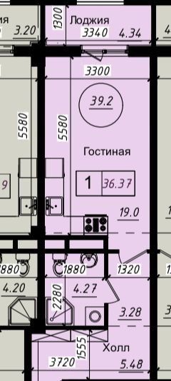 Юнусобод т-ни САМПИ НОВОСТРОЙКА котлован 26,7м2