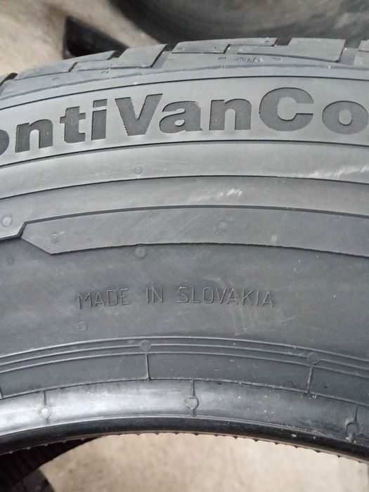 2 Нови бусови летни гуми 215/65R16C Continental VanCont 106T DOT2024