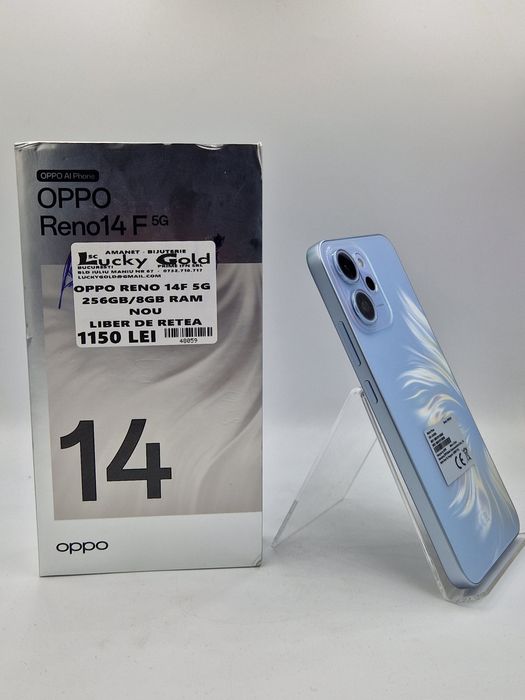 Oppo Reno 14F 5G 256Gb\8Gb Garantie Nou #48059