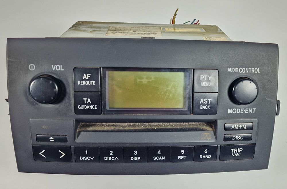 CD Radio СД Радио Тойота Корола Версо Toyota Corolla Verso