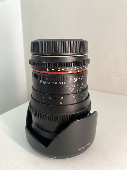 Obiectiv Samyang 35mm T1.5 As UMC II Canon