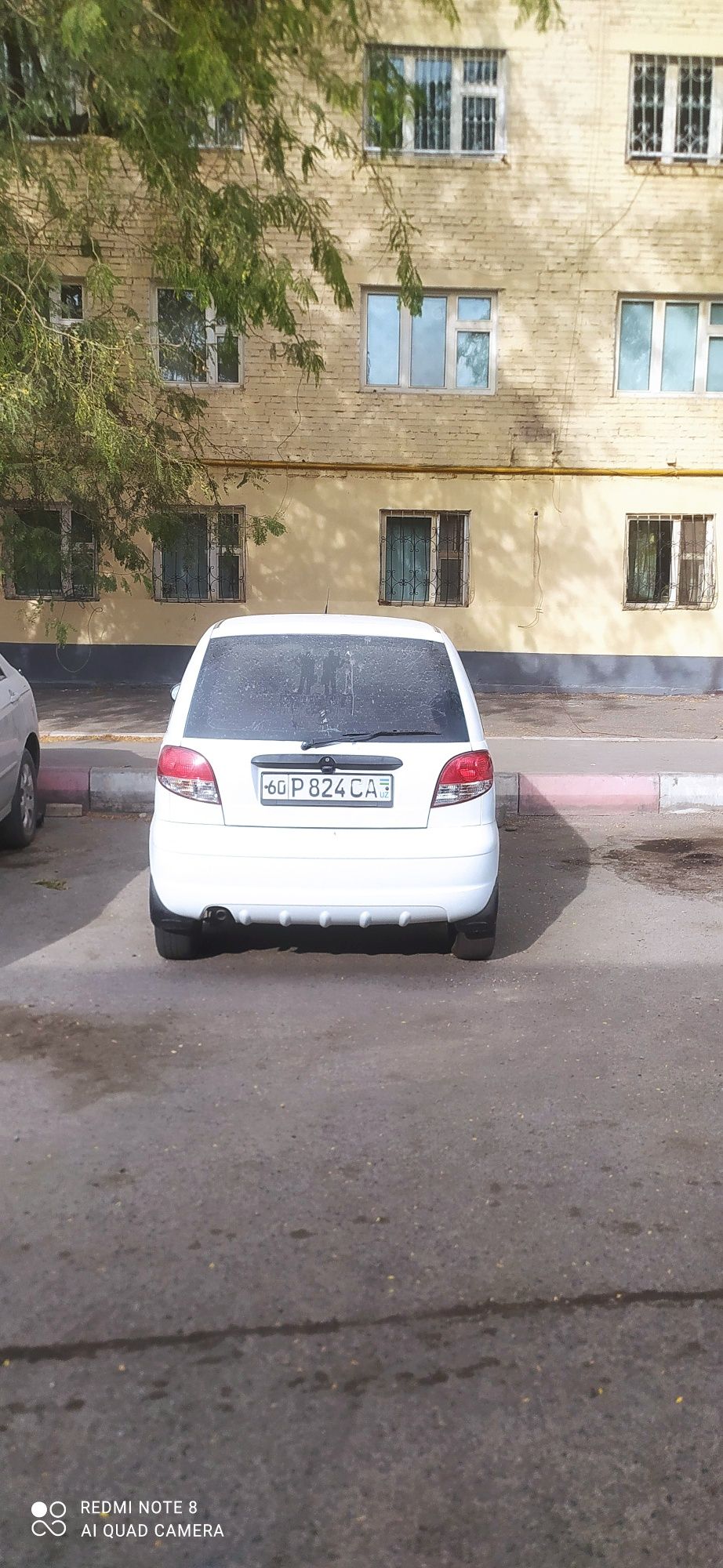Matiz 2010 prastoy uchtali rangi oq gazi bor