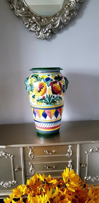 Bol/vas din ceramică italiană glazurata