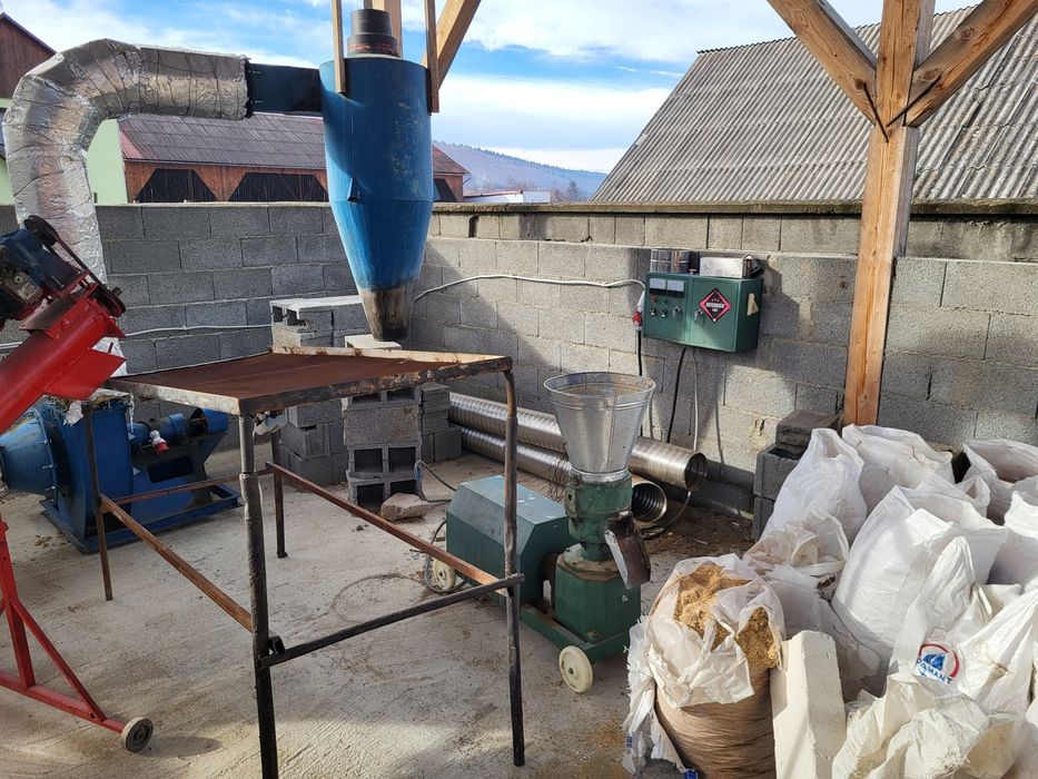 Linie productie peleti