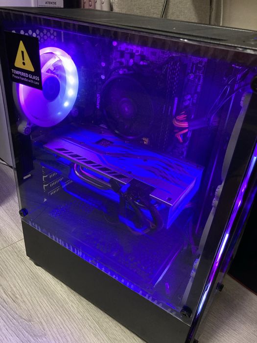 Gaming pc ryzen cu rx 590 fatboy
