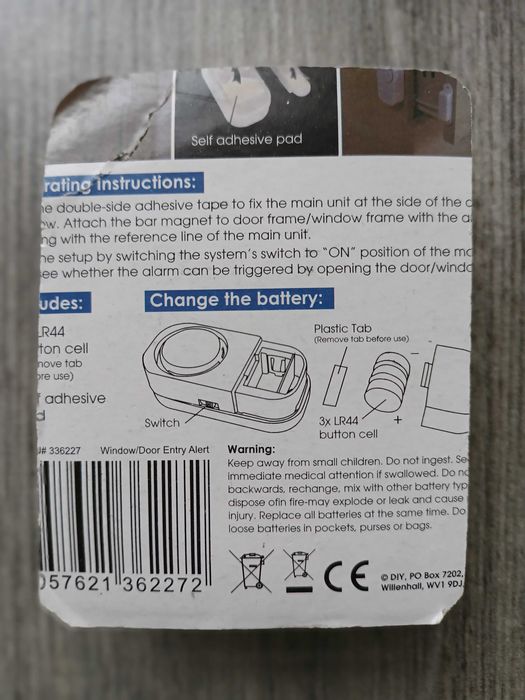 3 бр. аларми за врати / прозорци