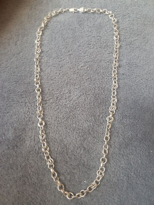 Lant argint 925 italy,in stare foarte buna,52 cm