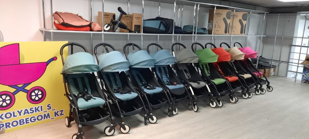Шоурум б/у люкс колясок из Европы. Yoyo, cybex, Bugaboo,  stokke