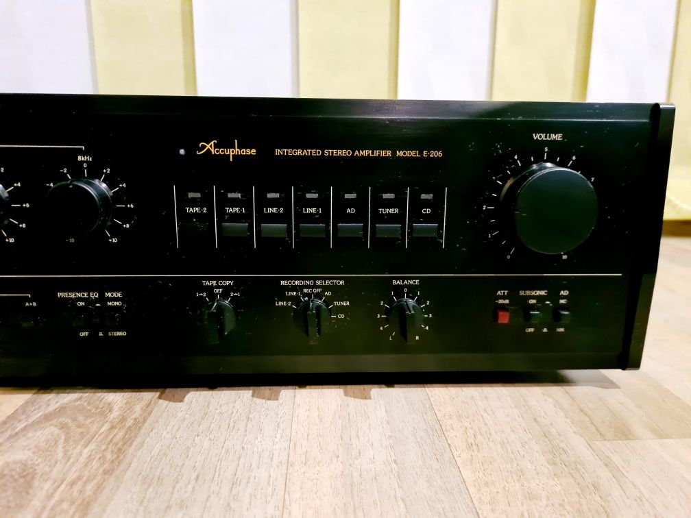 Amplificator*ACCUPHASE*E-206*High End*Japan*17kg(luxman marantz sansui