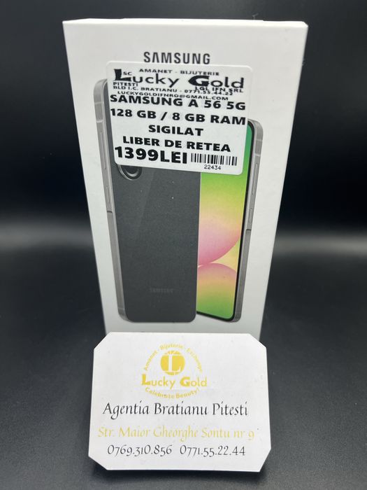 Samsung A 56 128GB 8 GB RAM SIGILAT Liber de retea cod prod 22434